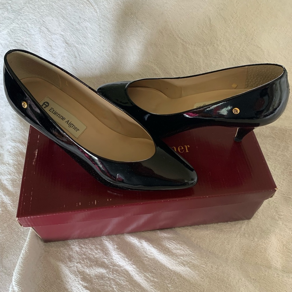 Etienne Aigner Black Pump Size 6